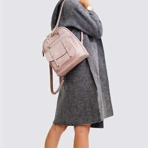 Belle & Bloom 5th Ave Leather Backpack